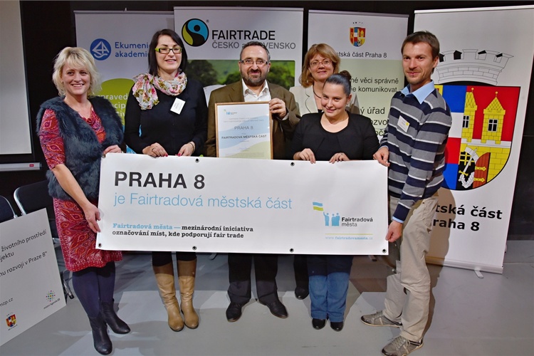 Praha 8 získala titul Fairtradová městská část