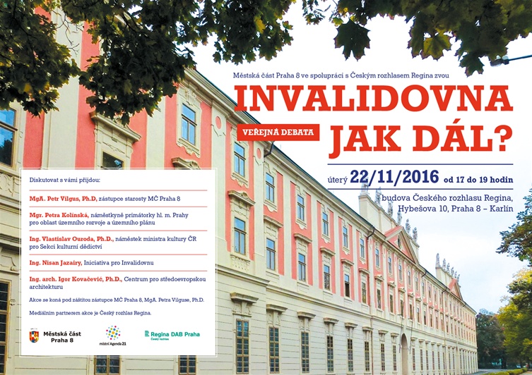 Veřejná debata „Invalidovna – jak dál?“