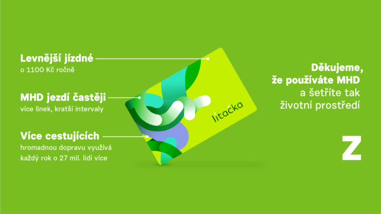 Děkujeme, že používáte veřejnou dopravu a šetříte životní prostředí