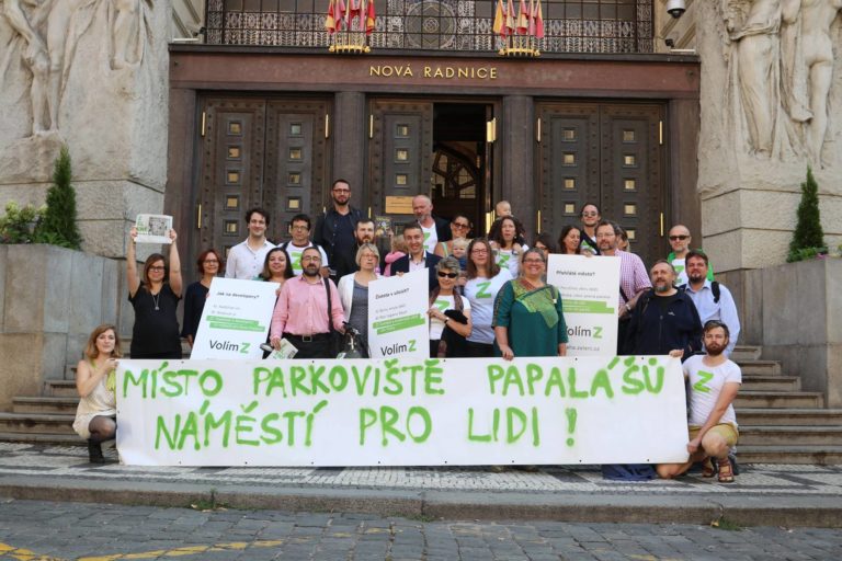 Zelení: Mariánské náměstí bude bez aut