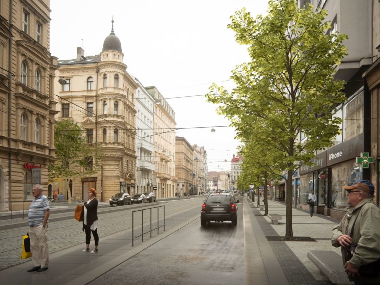 Revoluční ulice bude bezpečnější a příjemnější