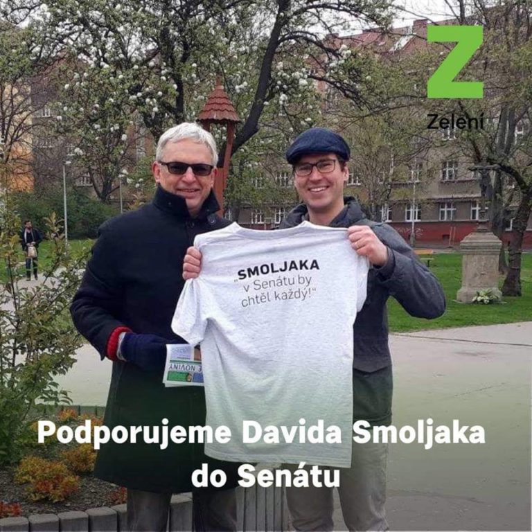 Pomáháme Davidu Smoljakovi ve 2. kole doplňovacích voleb do Senátu!