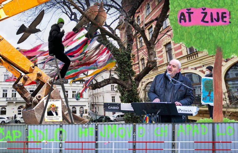 Tisíce obránců pražského javoru