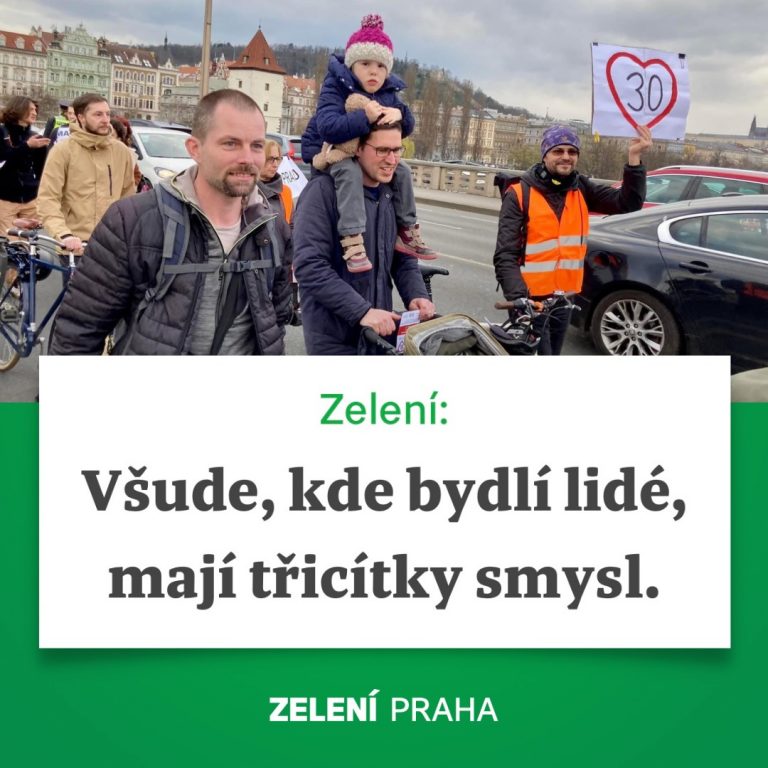 Zelení: Všude, kde bydlí lidé, mají třicítky smysl